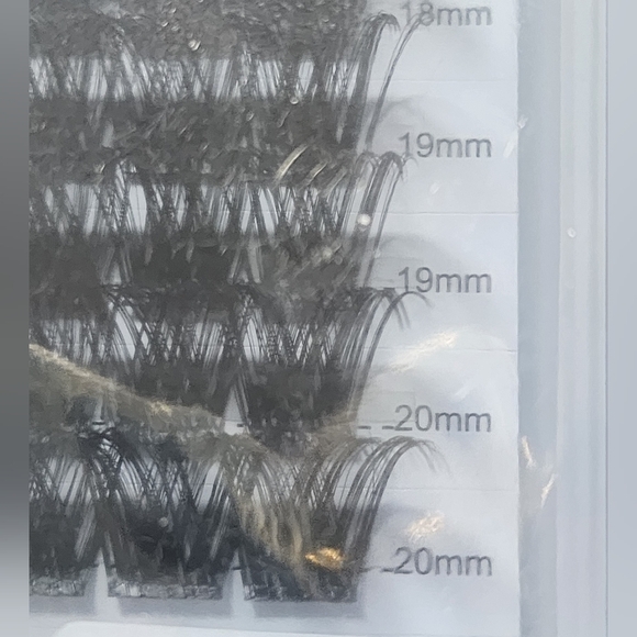 New Fadlash Individual Lashes  Curl DIY Extenstions Clusters 15-20mm - Picture 8 of 11